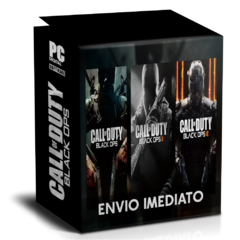 COMBO CALL OF DUTY BLACK OPS 1, 2 E 3 PC - ENVIO DIGITAL