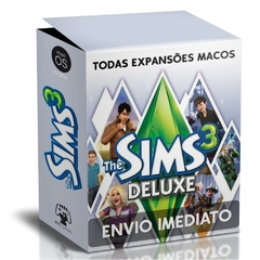 THE SIMS 3 TODAS EXPANSÕES MACOS - ENVIO DIGITAL
