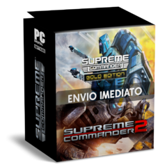 COMBO SUPREME COMMANDER 1 E 2 PC - ENVIO DIGITAL