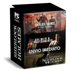 COMBO SHERLOCK HOLMES PC - ENVIO DIGITAL