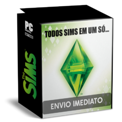 COMBO THE SIMS 1, 2, 3, 4 - THE SIMS MEDIEVAL - THE SIMS STORIES - MYSIMS PC - ENVIO DIGITAL