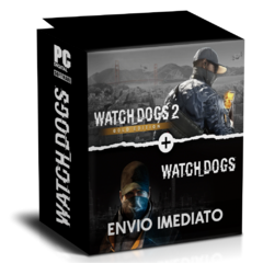 COMBO WATCH DOGS 1 E 2 PC - ENVIO DIGITAL