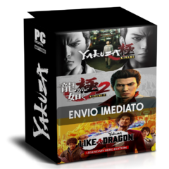 COMBO YAKUZA KIWAMI PC - ENVIO DIGITAL