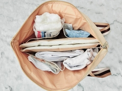 Bolso Maternal Beige con Cambiador - comprar online