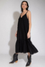 Vestido Hortensia negro - comprar online