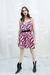 Vestido Lavanda Estampa Hibiscus - comprar online