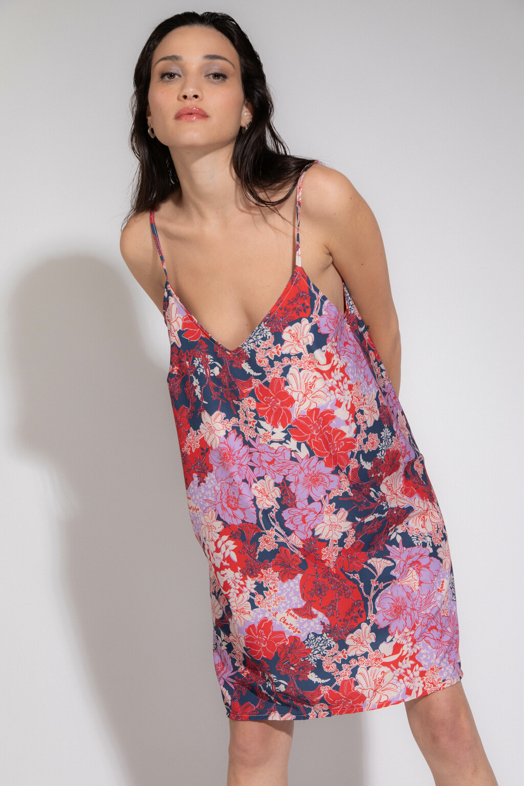 Vestido Cloe Flores Red Comprar en Anna Cherise
