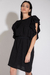 Vestido Botánica Negro - comprar online