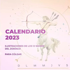 CALENDARIO 2023 SIGNOS DEL ZODIACO - comprar online