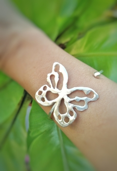PULSERA MARIPOSAS DE PLATA 925 en internet