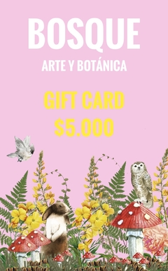 Gift card $5.000