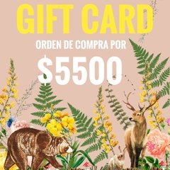 GIFT CARD $5500