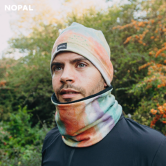 CUELLO MICROPOLAR REVERSIBLE. MODELO RAYAS - nopal