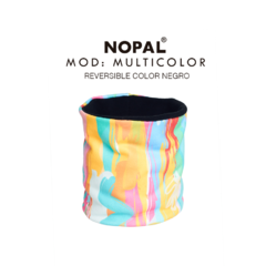 CUELLO MICROPOLAR REVERSIBLE. MODELO MULTICOLOR