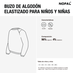 BUZO ALGODON ELASTIZADO NEGRO - comprar online