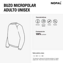 BUZO MICROPOLAR UNISEX SOFT - comprar online