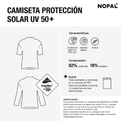 CONJUNTO DE CAMISETA LARGA Y SHORT DE PROTECCION SOLAR UV MODELO FUCSIA - nopal