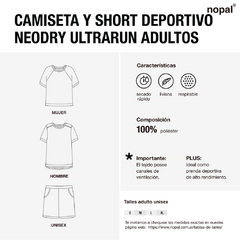 CAMISETA NEODRY ULTRA RUN MUJER GRIS en internet