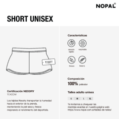 SHORT NEODRY UNISEX. MODELO SILVESTRE - comprar online