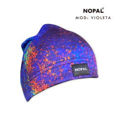 GORRO MICROPOLAR MODELO VIOLETA