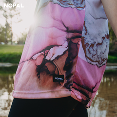 REMERA OVERSIZE NEODRY UNISEX. MODELO MARMOL - nopal