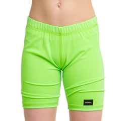 CONJUNTO DE CAMISETA LARGA Y SHORT DE PROTECCION SOLAR UV MODELO VERDE FLUO en internet