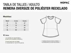 CONJUNTO REMERA OVERSIZE Y SHORT DE POLIESTER RECICLADO UNISEX. MODELO NEGRO - nopal