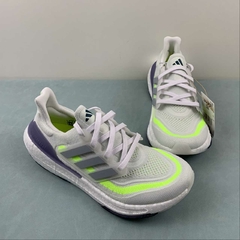 TÊNIS ADIDAS ULTRABOOST UB 9.0 LIGHT "CINZA NEON LILÁS" (PRAZO DE ATÉ 25 DIAS PARA ENTREGA) - FRETE GRÁTIS BR na internet