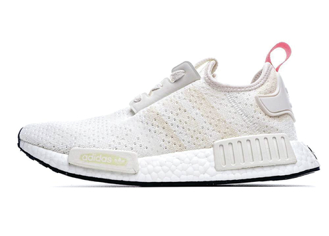 Adidas nmd r1 primeknit chalk white best sale