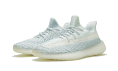 TÊNIS ADIDAS YEEZY BOOST 350 V2 "CLOUD WHITE REFLECTIVE" (PRAZO DE ATÉ 25 DIAS PARA ENTREGA) - FRETE GRÁTIS BR