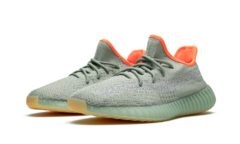 TÊNIS ADIDAS YEEZY BOOST 350 V2 "DESERT SAGE" (PRAZO DE ATÉ 25 DIAS PARA ENTREGA) - FRETE GRÁTIS BR