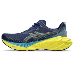 TÊNIS ASICS NOVABLAST 4 "AZUL MARINHO AMARELO" (PRAZO DE ATÉ 25 DIAS PARA ENTREGA) - FRETE GRÁTIS BR - comprar online