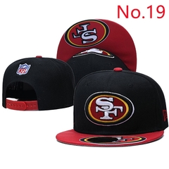 BONÉS NFL SAN FRANCISCO - AJUSTÁVEL - 20 MODELOS À SUA ESCOLHA! (PRAZO DE ATÉ 25 DIAS PARA ENTREGA) - FRETE GRÁTIS BR