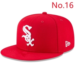 BONÉS MLB - CHICAGO WHITE SOX - AJUSTÁVEL - 20 MODELOS À SUA ESCOLHA! (PRAZO DE ATÉ 25 DIAS PARA ENTREGA) - FRETE GRÁTIS BR - Billy Importados