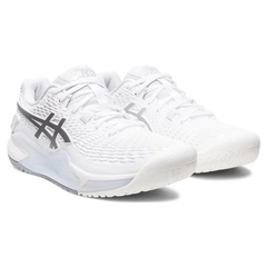 TÊNIS ASICS GEL RESOLUTION 9 FEMININO "BRANCO CINZA" (PRAZO DE ATÉ 25 DIAS PARA ENTREGA) - FRETE GRÁTIS BR na internet