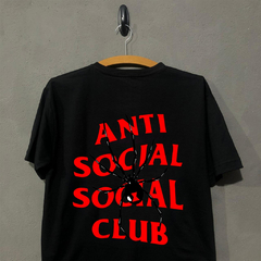 CAMISETA ANTI SOCIAL SOCIAL CLUB - ARANHA - EM ALGODÃO 30.1 TECIDO 160G (ENVIO EM ATÉ 4 DIAS) - FRETE GRÁTIS BR na internet