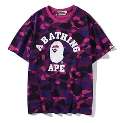 CAMISETA BAPE CAMMO UNISSEX - EM ALGODÃO (PRAZO DE ATÉ 30 DIAS PARA CHEGAR) - FRETE GRÁTIS - loja online