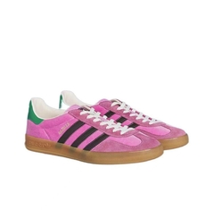 TÊNIS ADIDAS GAZELLE X GUCCI "FUCSIA PRETO VERDE" (PRAZO DE ATÉ 25 DIAS PARA ENTREGA) - FRETE GRÁTIS BR - comprar online