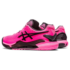 TÊNIS ASICS GEL RESOLUTION 9 MASCULINO "ROSA CHOQUE PRETO" (PRAZO DE ATÉ 25 DIAS PARA ENTREGA) - FRETE GRÁTIS BR na internet