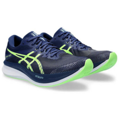 TÊNIS ASICS MAGIC SPEED 3 "AZUL MARINHO VERDE" (PRAZO DE ATÉ 20 DIAS PARA ENTREGA) - FRETE GRÁTIS BR - Billy Importados