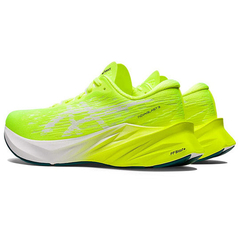 TÊNIS ASICS NOVABLAST 3 UNISSEX "NEON BRANCO" (PRAZO DE ATÉ 25 DIAS PARA ENTREGA) - FRETE GRÁTIS BR na internet