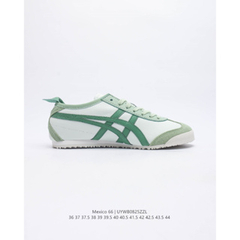 TÊNIS ASICS ONITSUKA TIGER COURO "WHITE GREEN" (PRAZO DE ATÉ 25 DIAS PARA ENTREGA) - FRETE GRÁTIS BR na internet