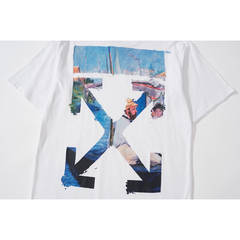 CAMISETA OFF-WHITE "CLASSIC X 'DOCK PAINT" (PRAZO DE ATÉ 25 DIAS PARA ENTREGA) - FRETE GRÁTIS BR