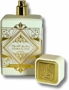 PERFUME ÁRABE LATTAFA BADE'E AL OUD HONOR & GLORY - UNISSEX - EDP 100 ML - FRETE GRÁTIS BR (ENVIO IMEDIATO) na internet