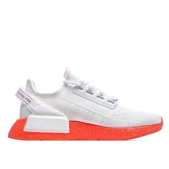 TÊNIS ADIDAS NMD R1 V2 "WHITE SOLAR RED" (PRAZO DE ATÉ 25 DIAS PARA ENTREGA) - FRETE GRÁTIS BR na internet