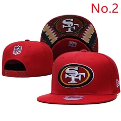 BONÉS NFL SAN FRANCISCO - AJUSTÁVEL - 20 MODELOS À SUA ESCOLHA! (PRAZO DE ATÉ 25 DIAS PARA ENTREGA) - FRETE GRÁTIS BR - comprar online