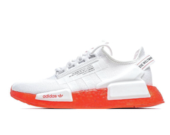 TÊNIS ADIDAS NMD R1 V2 "WHITE SOLAR RED" (PRAZO DE ATÉ 25 DIAS PARA ENTREGA) - FRETE GRÁTIS BR