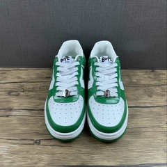 TÊNIS BAPE SK8 STA "BRANCO VERDE" (PRAZO DE ATÉ 25 DIAS PARA ENTREGA) - FRETE GRÁTIS BR (cópia) - loja online