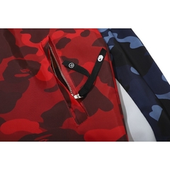 BLUSA BATHING APE -BAPE X PSG COM CAPUZ EM ALGODÃO - (PRAZO DE ATÉ 25 DIAS PARA CHEGAR) - FRETE GRÁTIS - Billy Importados