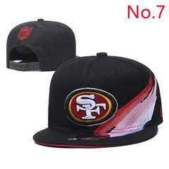 BONÉS NFL SAN FRANCISCO - AJUSTÁVEL - 20 MODELOS À SUA ESCOLHA! (PRAZO DE ATÉ 25 DIAS PARA ENTREGA) - FRETE GRÁTIS BR